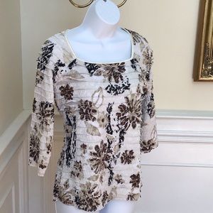 Boutique - 3/4 length sleeve Top